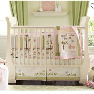 Pottery barn kids Hayley bedding set -quilt, sheet, bed skirt